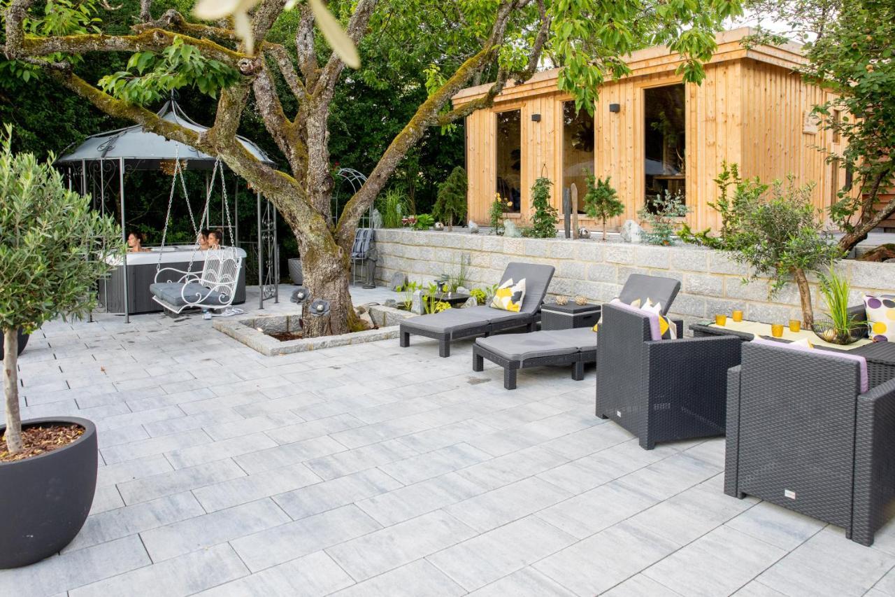 Chalet Vitaspa - Whirlpool & Sauna Privatspa Pegnitz Kültér fotó