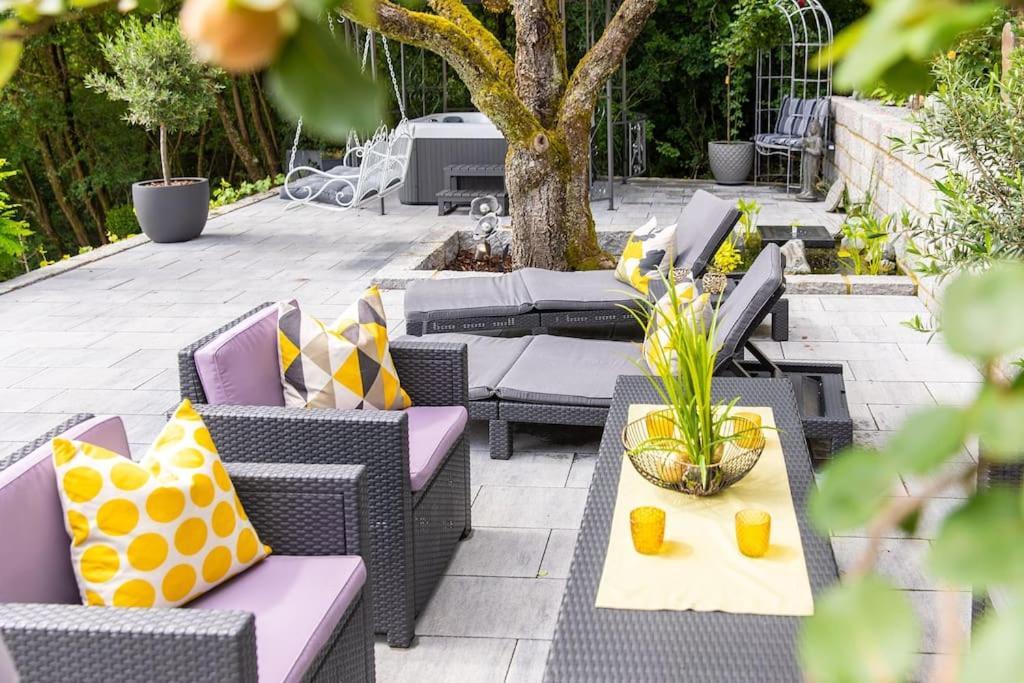 Chalet Vitaspa - Whirlpool & Sauna Privatspa Pegnitz Kültér fotó