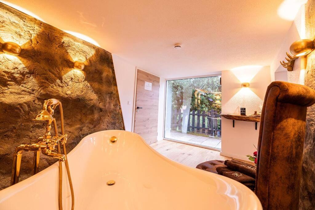 Chalet Vitaspa - Whirlpool & Sauna Privatspa Pegnitz Kültér fotó