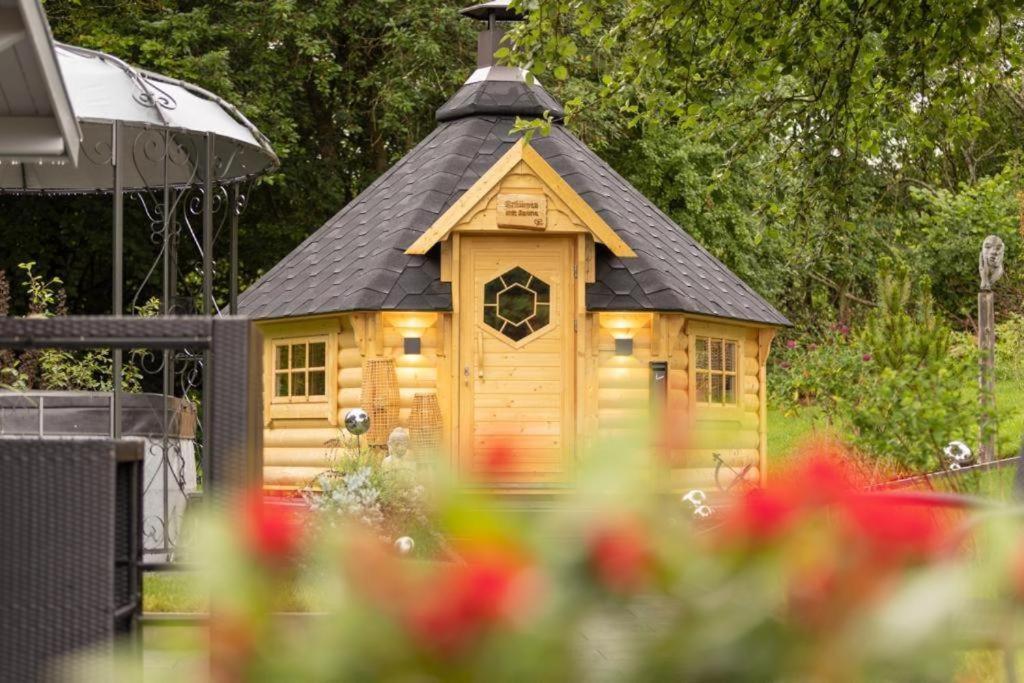 Chalet Vitaspa - Whirlpool & Sauna Privatspa Pegnitz Kültér fotó