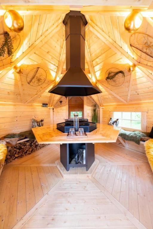 Chalet Vitaspa - Whirlpool & Sauna Privatspa Pegnitz Kültér fotó