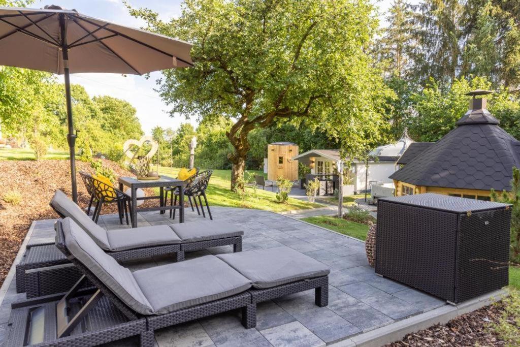 Chalet Vitaspa - Whirlpool & Sauna Privatspa Pegnitz Kültér fotó